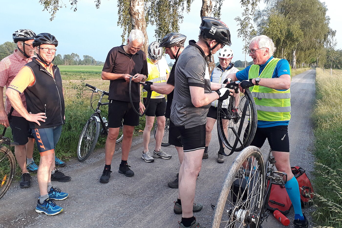 Gruppe mit Helmut