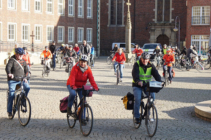 Start Marktplatz mit Klaus