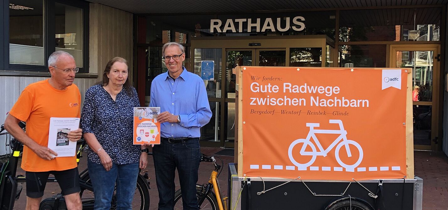 Gute Radwege zwischen Nachbarn