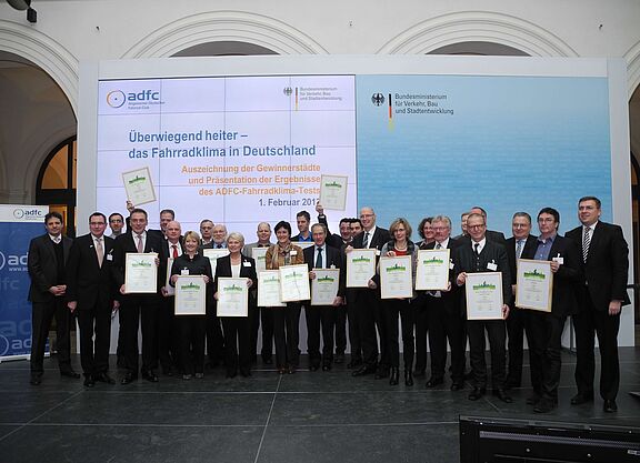 Der ADFC Fahrradklimatest 2012 Der ADFC Fahrradklimatest 2012