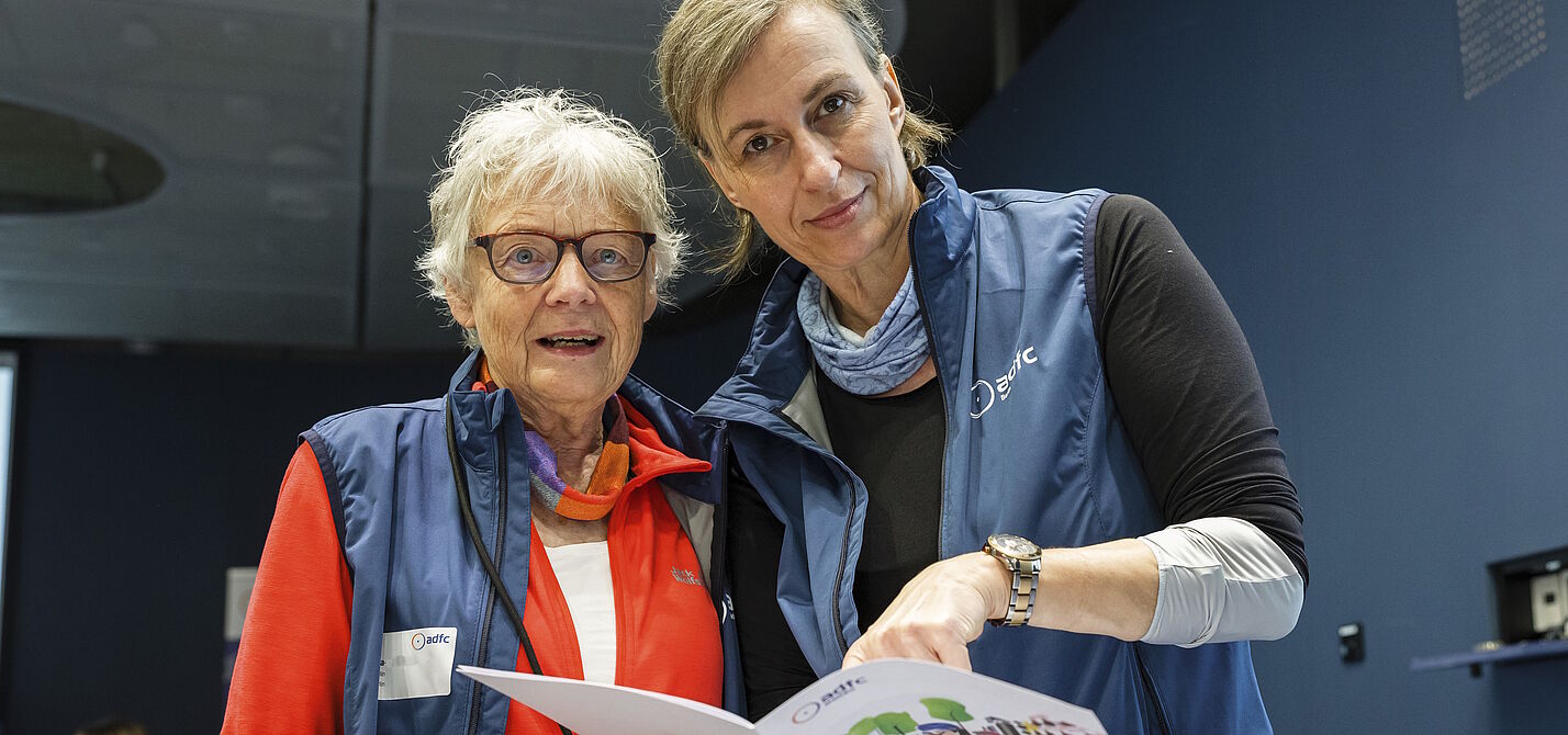 Weibliche Aktive beim ADFC-Kongress 2023